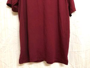 Maroon Short Sleeve T Shirt