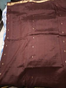 Embellished KanchiPattuSaree With Patterned Blouse