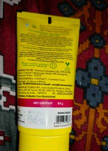 Mamaearth Sunscreen