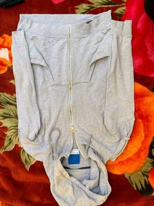 Adidas orignal Grey Hoodie