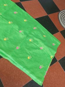 Green Used Saree I