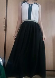 Black And White Formal Dress