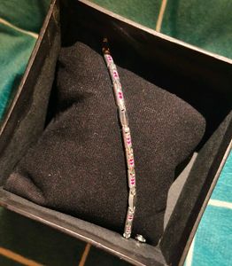 ladies pure silver bracelet 💓