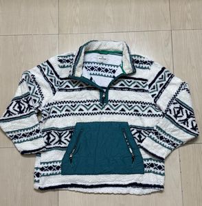 Patterned Fleece Pullover