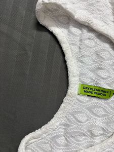 White Embroidered Kurta