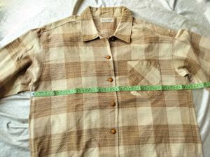 Oversized Woolen Shirt