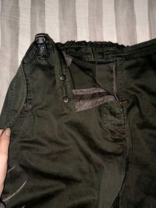Unisex Vintage Embroidered Cargos