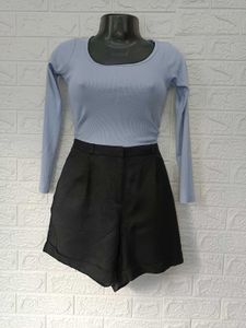 H&M Black Shorts