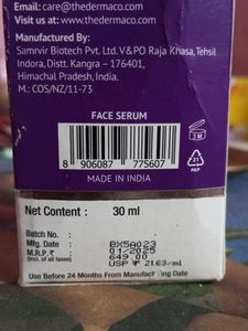 Face Serum. Read Detailed Description