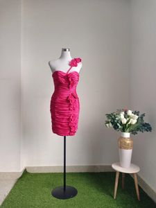 Terani Couture Strapless Mini Bodycon Dress