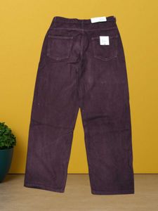 E@46 Waist Size 32 Maroon Straight Jeans For Girls