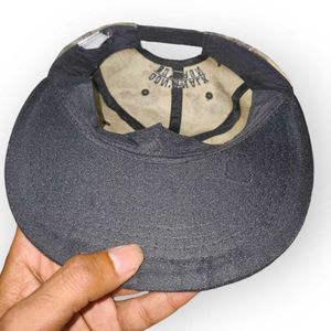 Camo &#34;Don&#39;t Walk But Run&#34; Snapback Cap