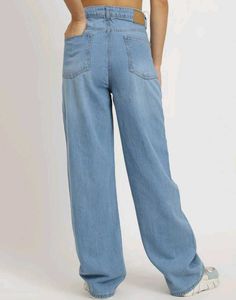 Full Length Light Wash Distressed Jeans