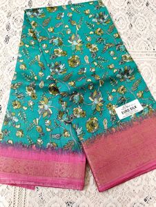 Beautiful Combination Saree With Tag(Unused)