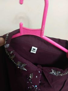 Handwork Peplum set with Dupatta