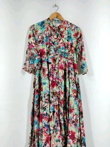 Multi Colour Printed Dress ( Women)