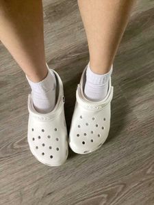 White Platform Crocs (Sizes Available)