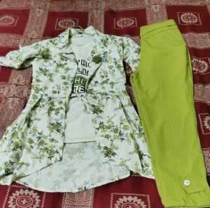 Girls Floral Outfit