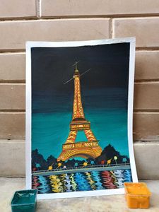 Eiffel Tower Painting