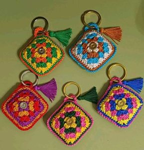 Handmade Crochet Keychain