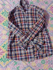 Men's Plaid Button-Down Shirt