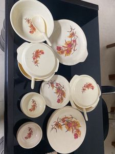20Pcs Melamine Floral Dinner Set
