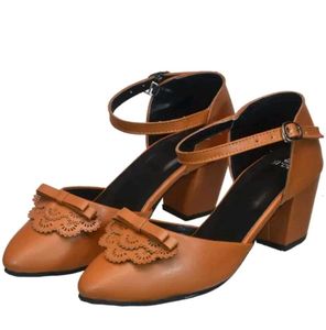 Beautiful Women&#39;s Brown Heels