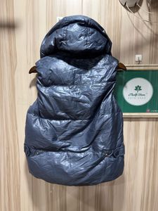 Jeep Duckdown Sleeveless Hooded Puffer Jacket