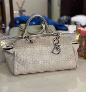 Authentic Christian Dior Cannage Top Handle Bag