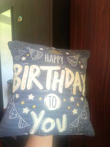Happy Birthday Pillow &amp; Cover✨🤍