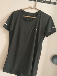 Gray T-Shirt Dry Fit