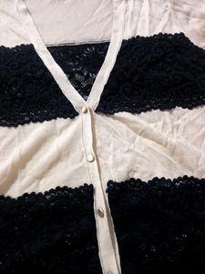 Laced Cardigan