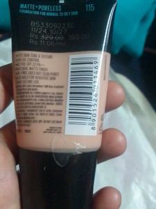 Maybelline Fit Me Foundation &amp; MAC Eyeliner