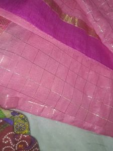 2 Combo Sarees Red And Pink