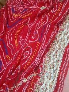 Red Saree