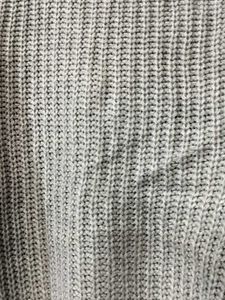 Grey Knit Cardigan for Women