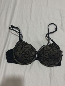 Lace Trim Padded Bra