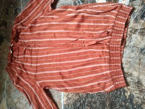 Striped Long Sleeve Top