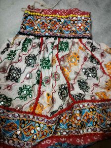 Embroidered Ethnic Skirt
