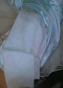 Aqua Two-Piece Party Lehenga