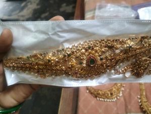 Gold Plated Pearl Necklace