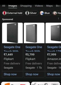 1tb External Harddisk Seagate Backup Plus