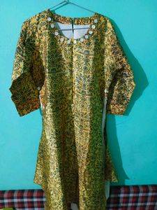 Yellow Kurta Traditional