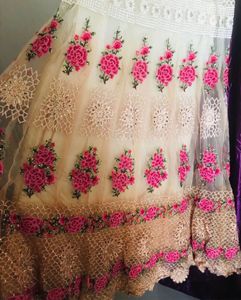 Designer Floral Long Gown