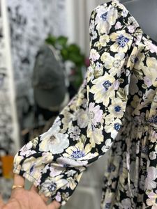 Floral Print Mini Dress