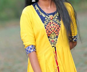 Yellow Embroidered Maxi Dress with Jacket