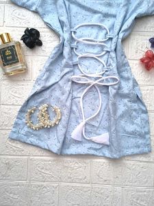 corset back pinteresty kurti🩵