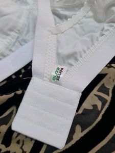 White Cotton Bra