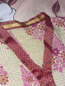 Floral Print Kurta