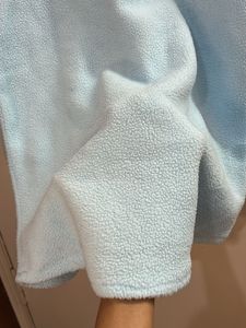 Light Blue Fuzzy Top